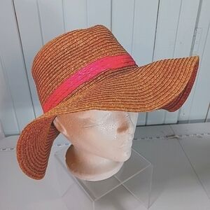 STEVE Madden Big Floppy Sun Hat Woven Paper Yarn